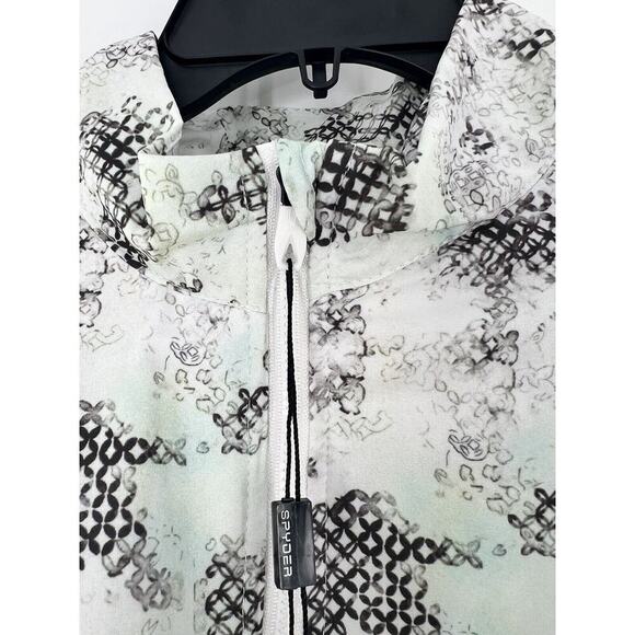 Spyder Active Jacket Women’s Size Large Layered Thumbhole Reflective Proweb NEW - Picture 4 of 13